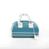 Christian Dior Small Vibe Zip Bowling Bag Aqua
